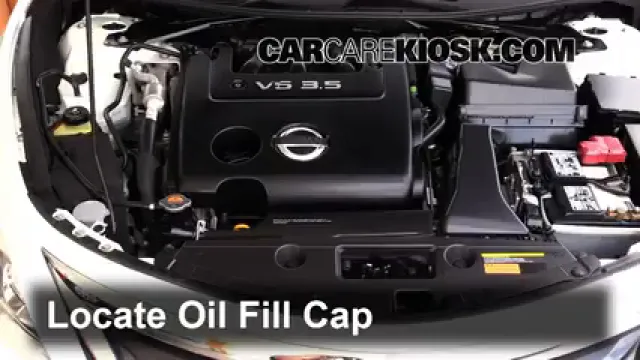 2015 Nissan Altima SL 3.5L V6 Oil Add Oil
